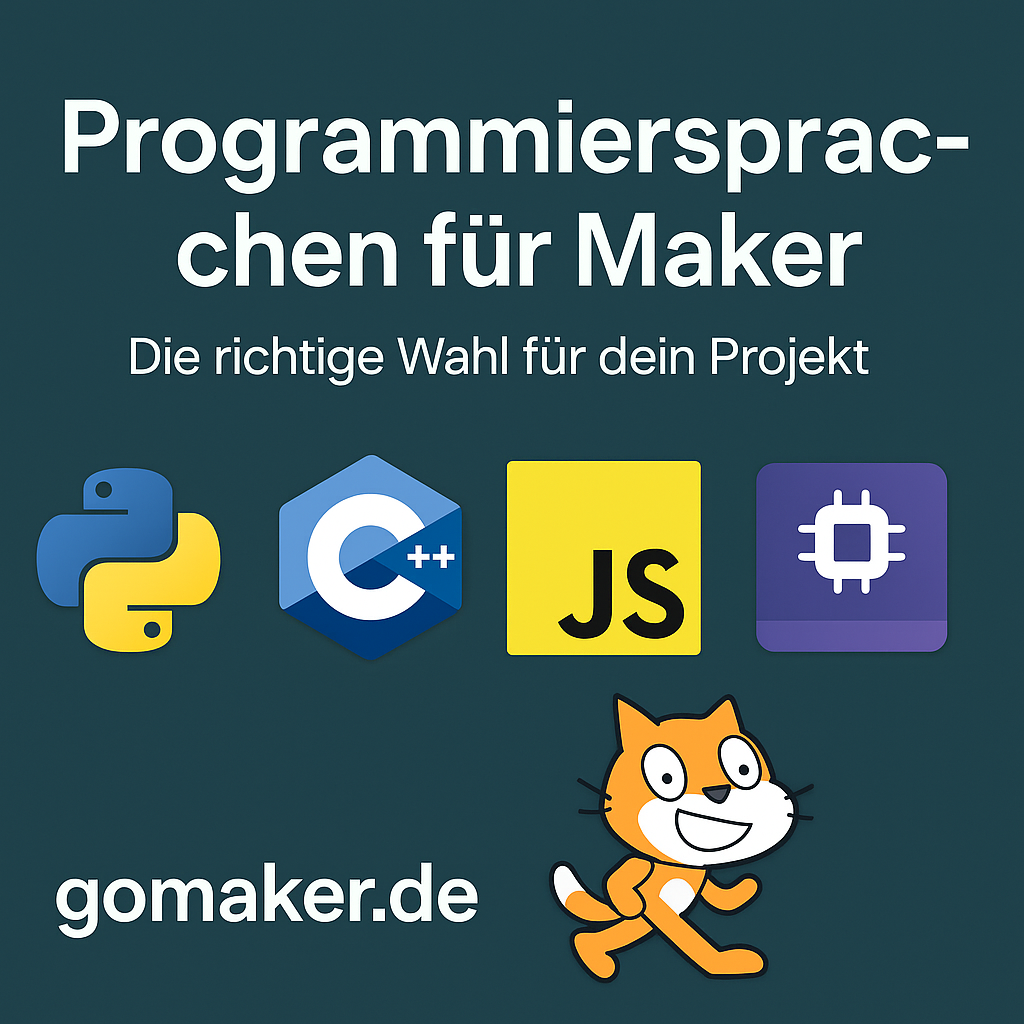 Programmiersprachen für Maker – Python, C++, MicroPython & mehr