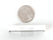 White 7-segment clock display - 0.56" digit height
