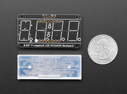 Adafruit 0.56" 4-Digit 7-Segment Display w/I2C Backpack - White