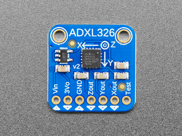 ADXL326 - 5V ready triple-axis accelerometer (+-16g analog out)
