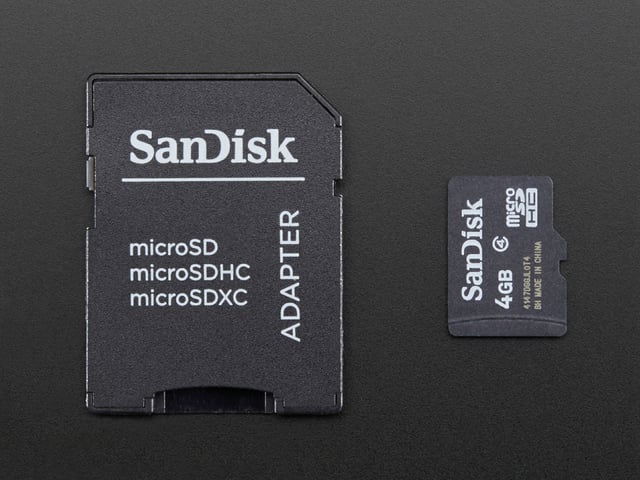 4GB Blank SD/MicroSD Memory Card
