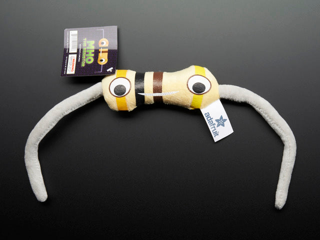 Mho the Resistor - Circuit Playground Plushie