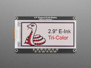 Adafruit 2.9" Red/Black/White eInk Display Breakout - THINK INK