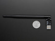 USB WiFi (802.11b/g/n) Module with Antenna for Raspberry Pi