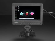 HDMI 4 Pi - 7" Display 1280x800 (720p) IPS - HDMI/VGA/PAL/NTSC
