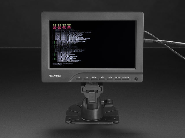 HDMI 4 Pi - 7" Display 1280x800 (720p) IPS - HDMI/VGA/PAL/NTSC