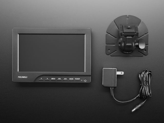 HDMI 4 Pi - 7" Display 1280x800 (720p) IPS - HDMI/VGA/PAL/NTSC