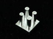 Aluminum SMT Heat Sink - 0.27"x0.27" square
