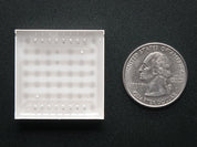 Small 1.2" 8x8 Ultra Bright Yellow-Green LED Matrix