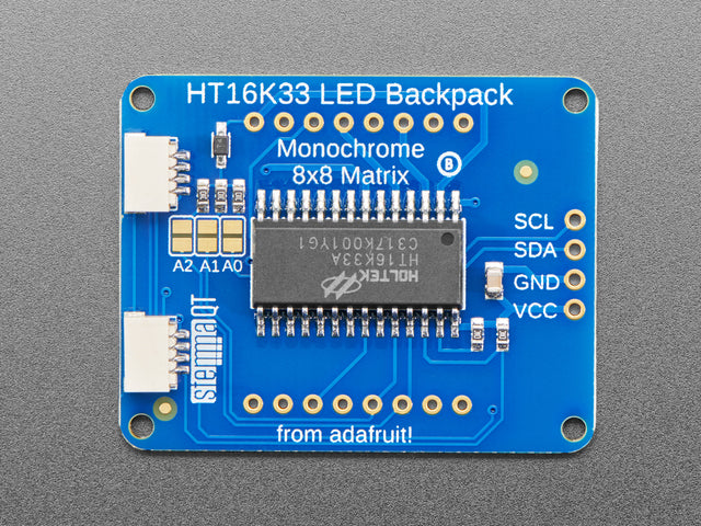 Adafruit 1.2" 8x8 LED Matrix Backpack