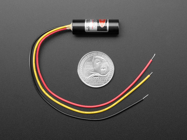 TTL Laser Diode - 5mW 650nm Red - 50KHz Max