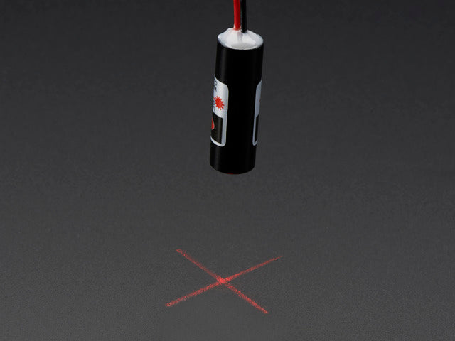 Cross Laser Diode - 5mW 650nm Red