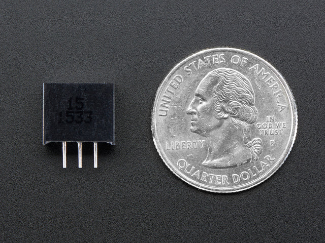 Mini DC/DC Step-Down (Buck) Converter - 5V @ 1A output