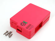 Raspberry Colored Enclosure for Raspberry Pi Model B Computers