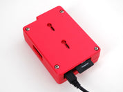 Raspberry Colored Enclosure for Raspberry Pi Model B Computers