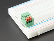 Configurable Spring Terminal Blocks - 3 Pin 0.1" Pitch R/A - x 5