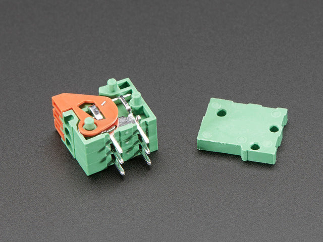 Configurable Spring Terminal Blocks - 3 Pin 0.1" Pitch R/A - x 5