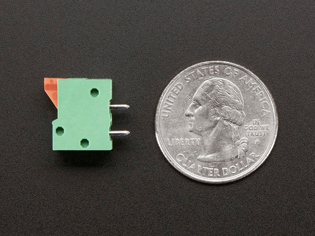Configurable Spring Terminal Blocks - 3 Pin 0.1" Pitch R/A - x 5
