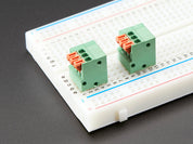 Configurable Spring Terminal Blocks - 3 Pin 0.1" Pitch x 5