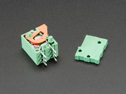 Configurable Spring Terminal Blocks - 3 Pin 0.1" Pitch x 5