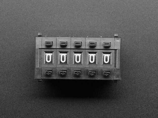 Mechanical Decade Counters - Small Size - Pack of 5