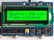 Adafruit RGB Positive 16x2 LCD+Keypad Kit for Raspberry Pi