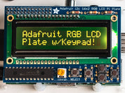 Adafruit RGB Negative 16x2 LCD+Keypad Kit for Raspberry Pi