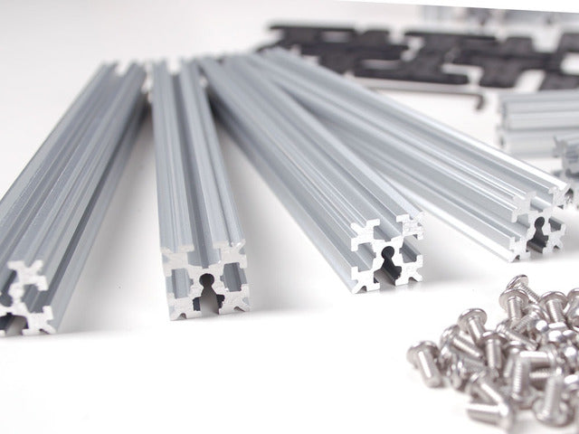 OpenBeam Starter Kit - Silver Aluminum