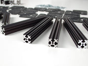 OpenBeam Starter Kit - Black Aluminum