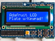 Adafruit Blue&White 16x2 LCD+Keypad Kit for Raspberry Pi