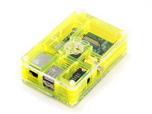 Toxic Pibow - Enclosure for Raspberry Pi Model B Computers