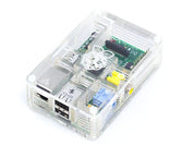 Crystal Pibow - Enclosure for Raspberry Pi Model B Computers