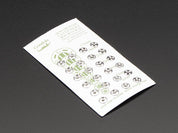 Sewable Snaps - 5mm Diameter - Card of 24