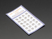 Sewable Snaps - 5mm Diameter - Card of 24