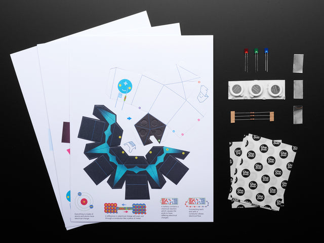 Papertronics - Lunar Modules