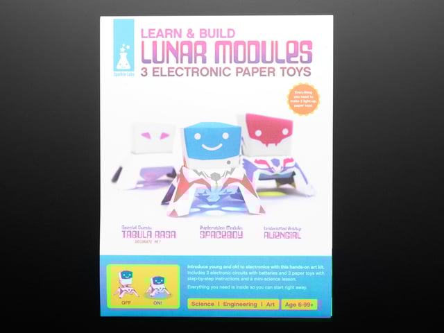 Papertronics - Lunar Modules