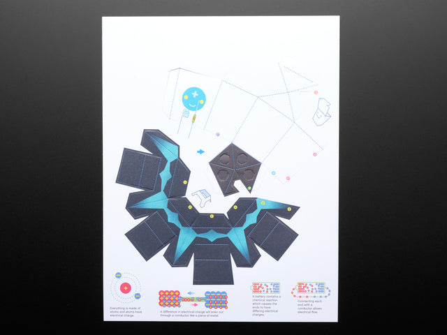 Papertronics - Lunar Modules