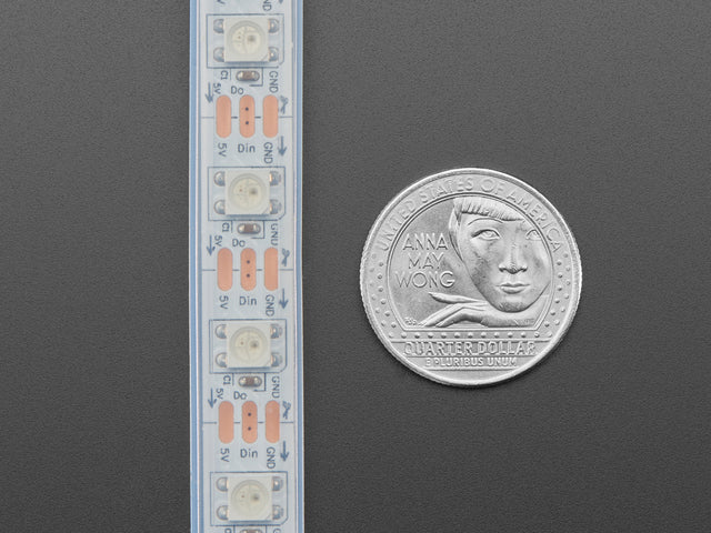 Adafruit NeoPixel Digital RGB LED Strip - White 60 LED