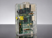 Pi Shell - Clear Raspberry Pi Model A or B Case