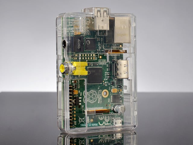 Pi Shell - Clear Raspberry Pi Model A or B Case
