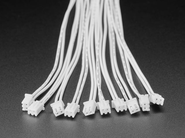 Arcade Button Quick-Connect Wire Pairs - 0.11" (10 pack)
