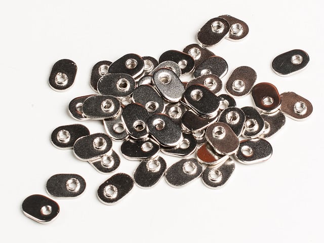 Aluminum Extrusion Oval T-Nut for 20x20 - M4 Thread - pack of 50