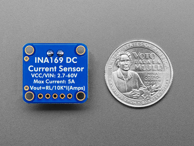 INA169 Analog DC Current Sensor Breakout - 60V 5A Max