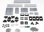 OpenBeam Precut Machinist Kit - Silver Aluminum