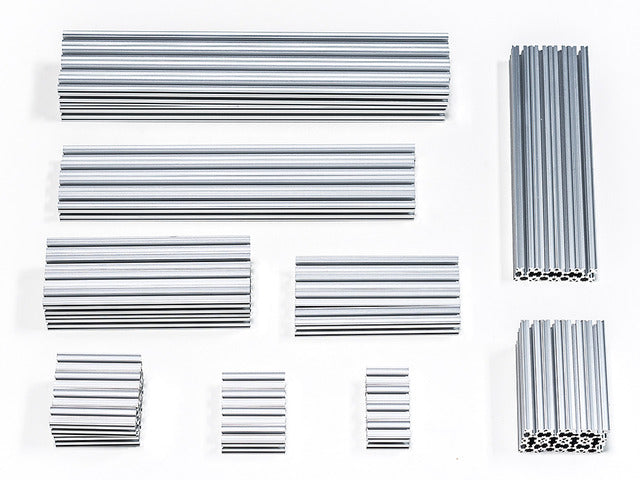 OpenBeam Precut Machinist Kit - Silver Aluminum