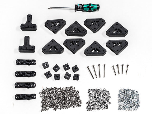 OpenBeam Precut Machinist Kit - Silver Aluminum