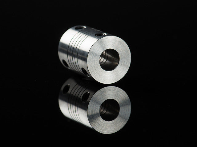 Aluminum Flex Shaft Coupler - 5mm to 8mm