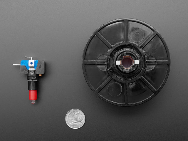 Massive Arcade Button with LED - 100mm Red