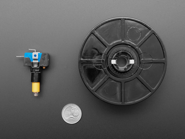 Massive Arcade Button with LED - 100mm Yellow