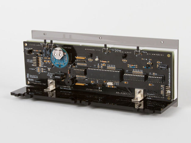 Alpha Clock Five - WHITE - From Evil Mad Scientist Labs!